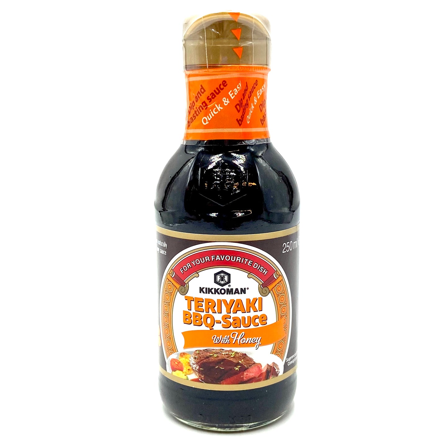Kikkoman Teriyaki BBQ Sauce with Honey 250ml