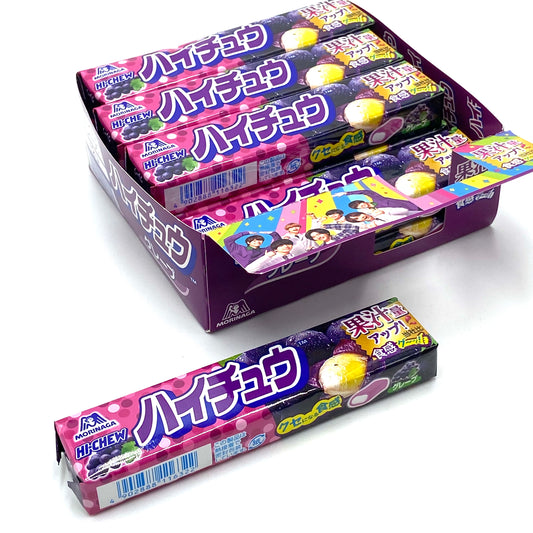 Morinaga Hi-chew caramella soft all'uva 58g 森永ハイチュウ　グレープ