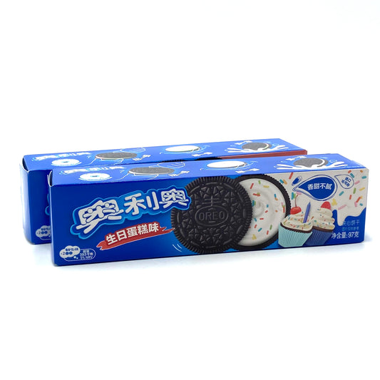 Oreo Biscotti al Cupcake 97g 奥利奥夹心饼干 生日蛋糕