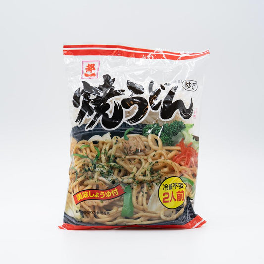 Miyakoichi Yaki Udon with Seasoning 2pcs 450g みやこいち 焼きうどん 調味しょうゆ付