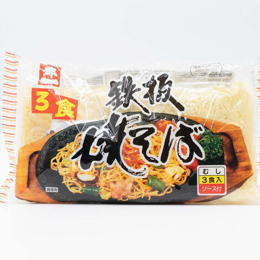 Miyakoichi yakisoba with broth 480g 日本铁板烧炒面