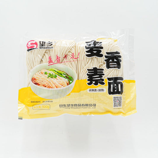 Wheatsun fresh noodle delicious 400g 望乡麦香素面