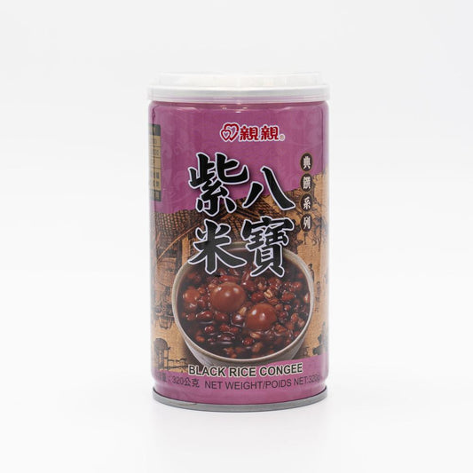 ChinChin Black Rice Congee 320g 亲亲紫米八宝粥