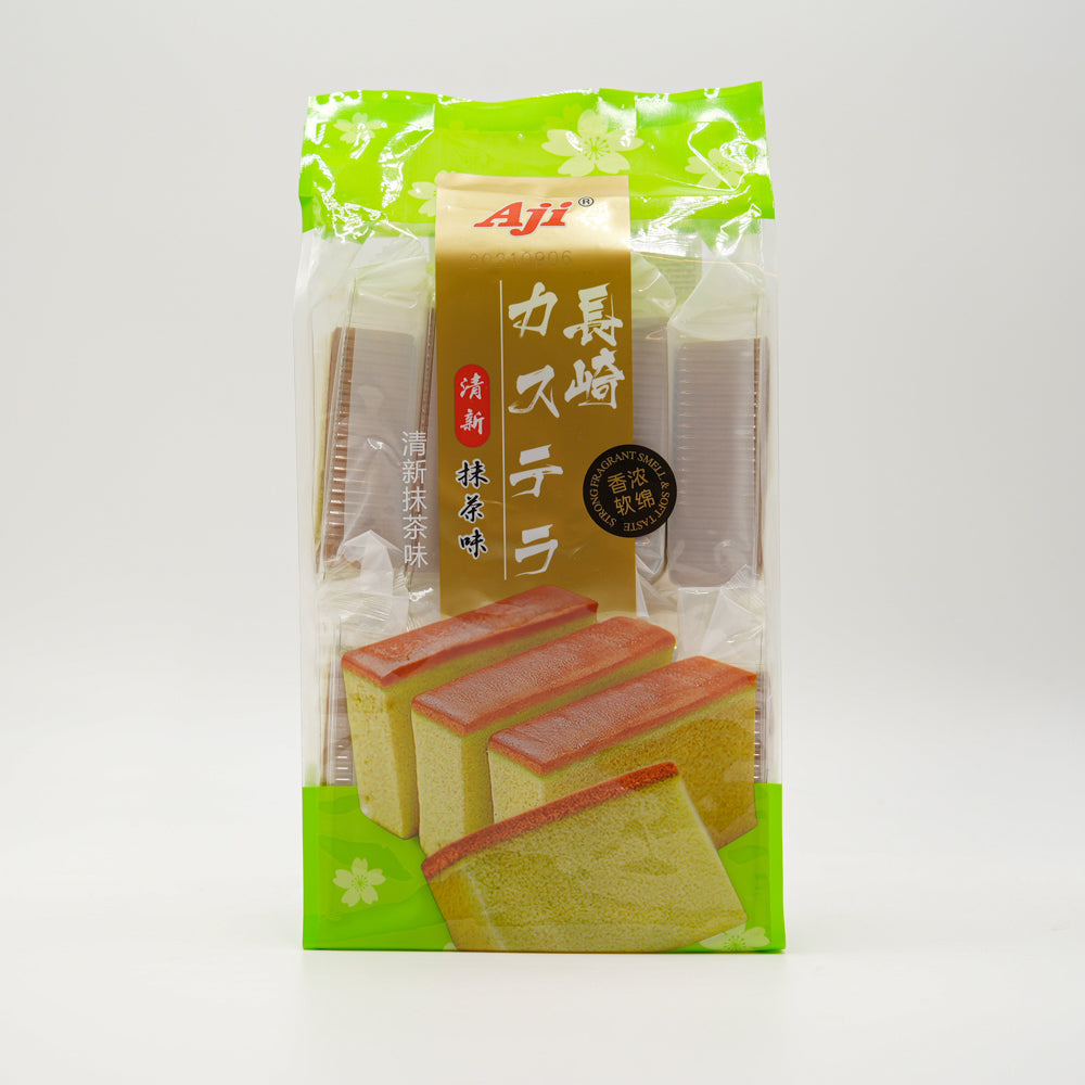 Aji Nagasaki Torta con Matcha 330g 長崎カステラ　抹茶味