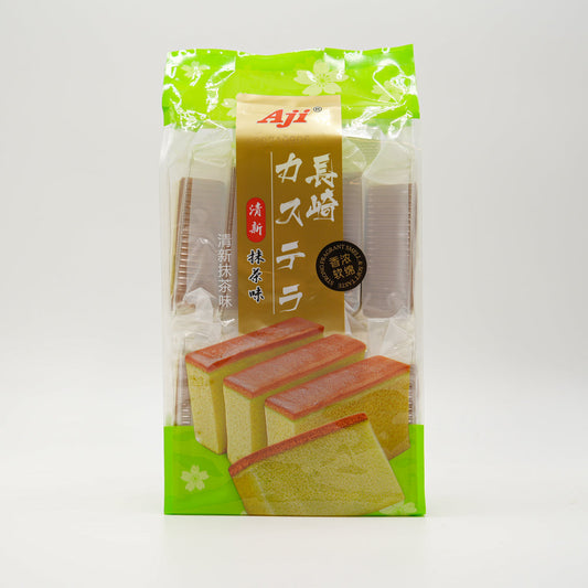 Aji Nagasaki Cake with Matcha 330g 長崎カステラ 抹茶味