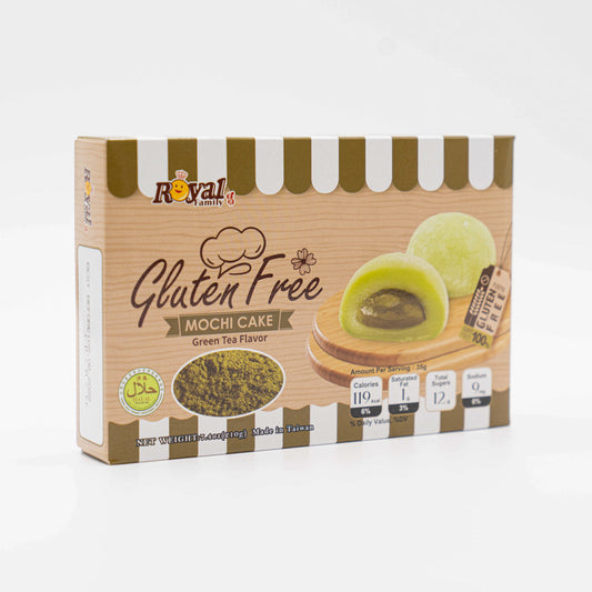 Royal Family Mochi Green Tea Flavoured Gluten Free!! 210g 皇族抹茶麻薯 无麸质