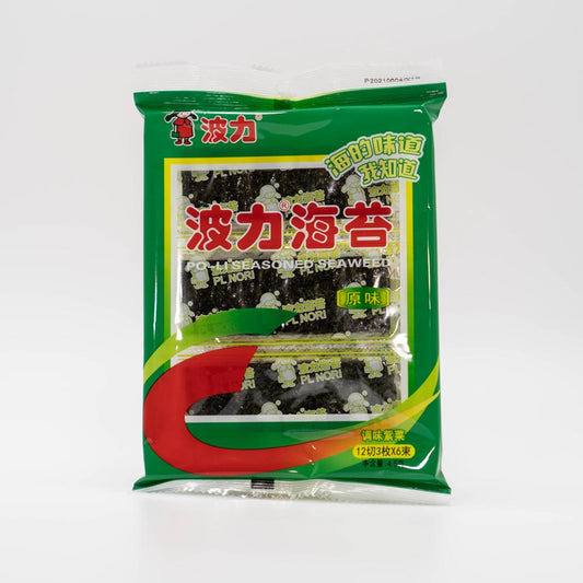 Sfoglie di alghe aromatizzate 48g 波力海苔