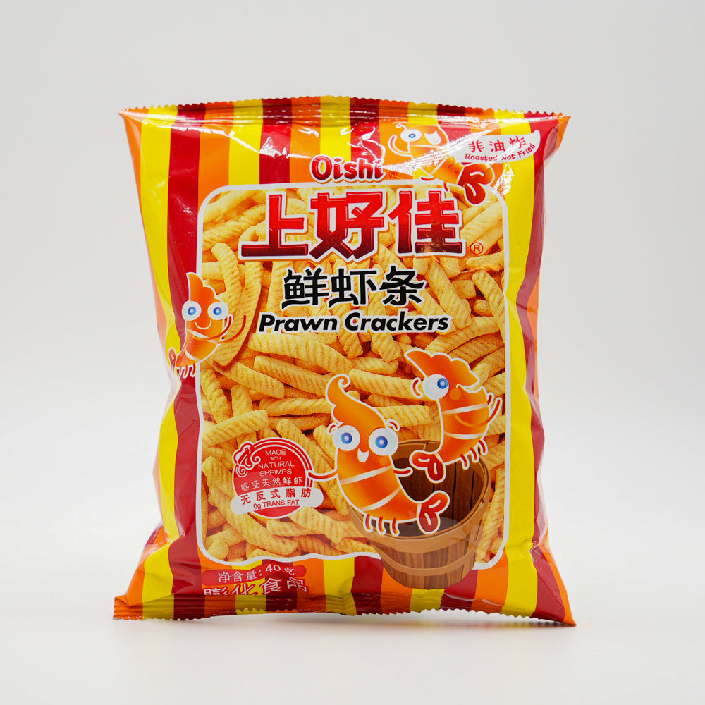 Oishi Shrimp Crackers 40g 上好佳 鲜虾条