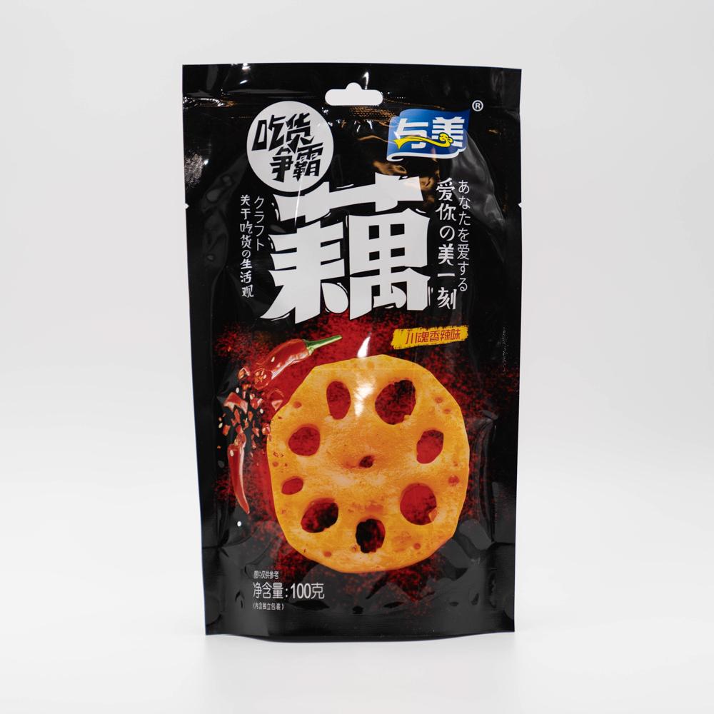 Yumei Radice di Loto Piccante 100g 与美藕片 川魂香辣