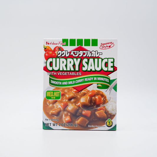 House Kukure Vegetable Curry Med Hot 200g