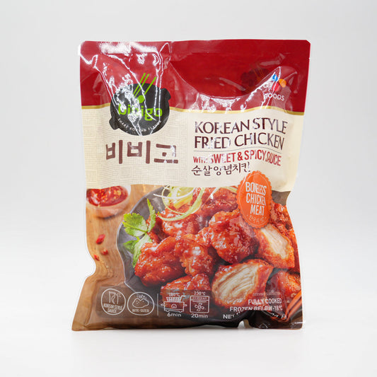 CJ Bibigo Korean Style Fried Chicken with Sweet &Spicy Sauce 350g ❄️