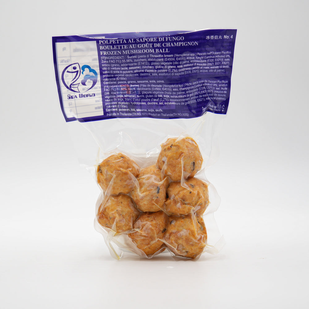 Sea World Mushroom Flavored Meatball 200g 泰国冻香菇丸 ❄️