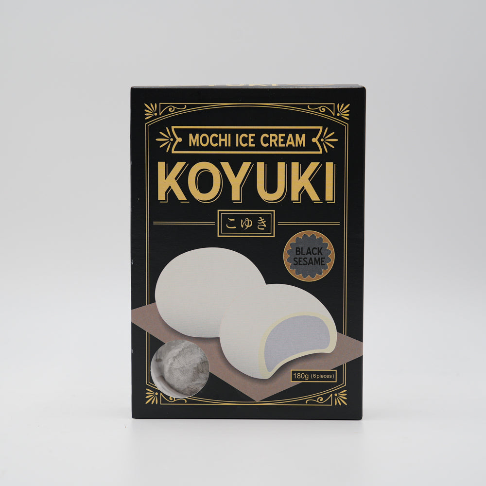 Koyuki Mochi Ice Cream Sesamo Nero 180g ❄️ こゆきもちアイスクリーム　黒ごま