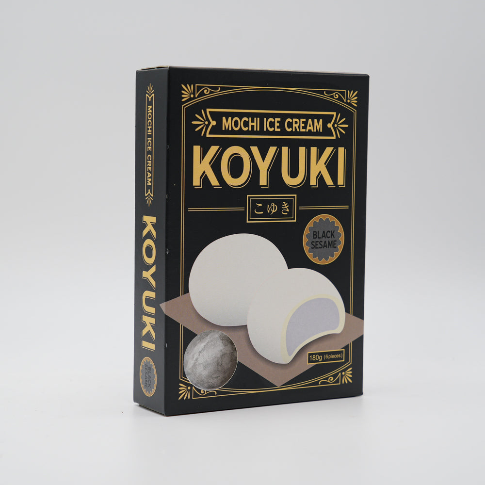 Koyuki Mochi Ice Cream Sesamo Nero 180g ❄️ こゆきもちアイスクリーム　黒ごま